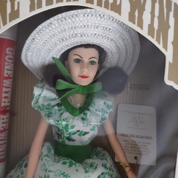 World doll Gone with the wind Scarlett O'Hara 1989 New with box - Picture 6 of 6